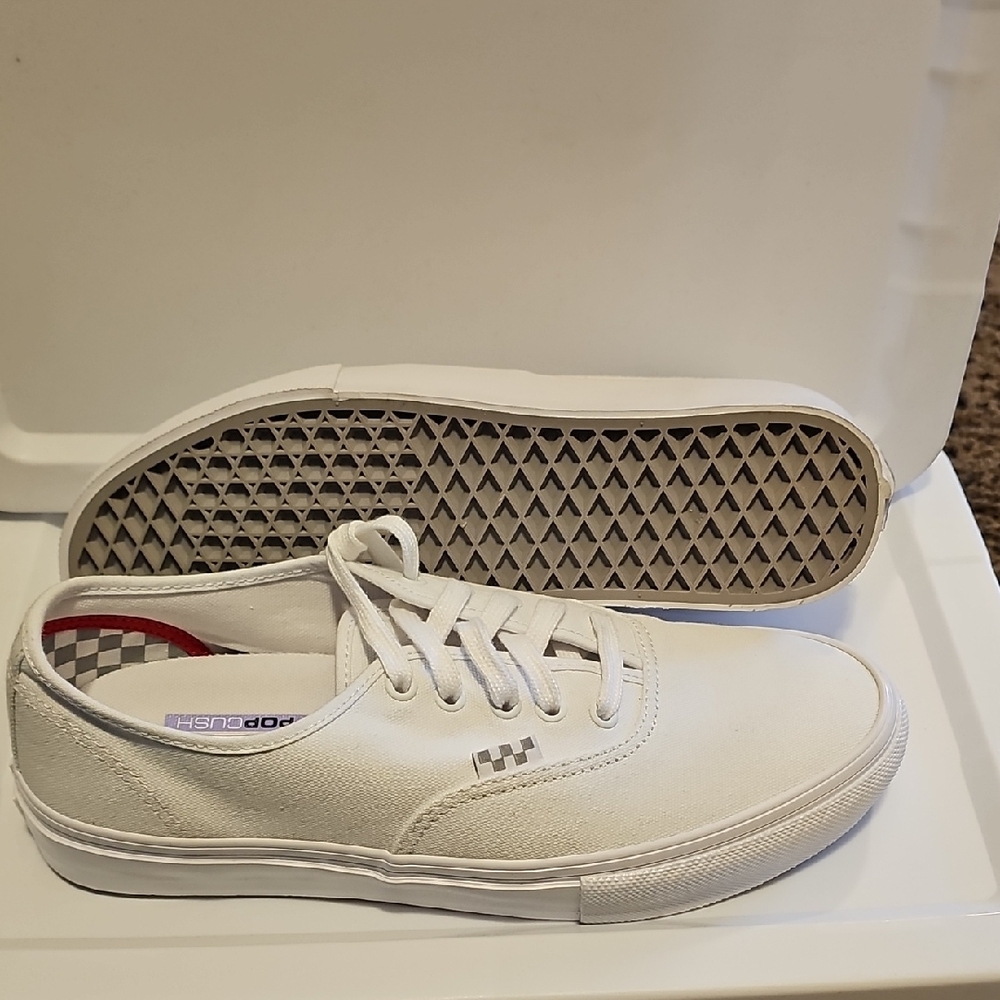 White Canvas Sneakers